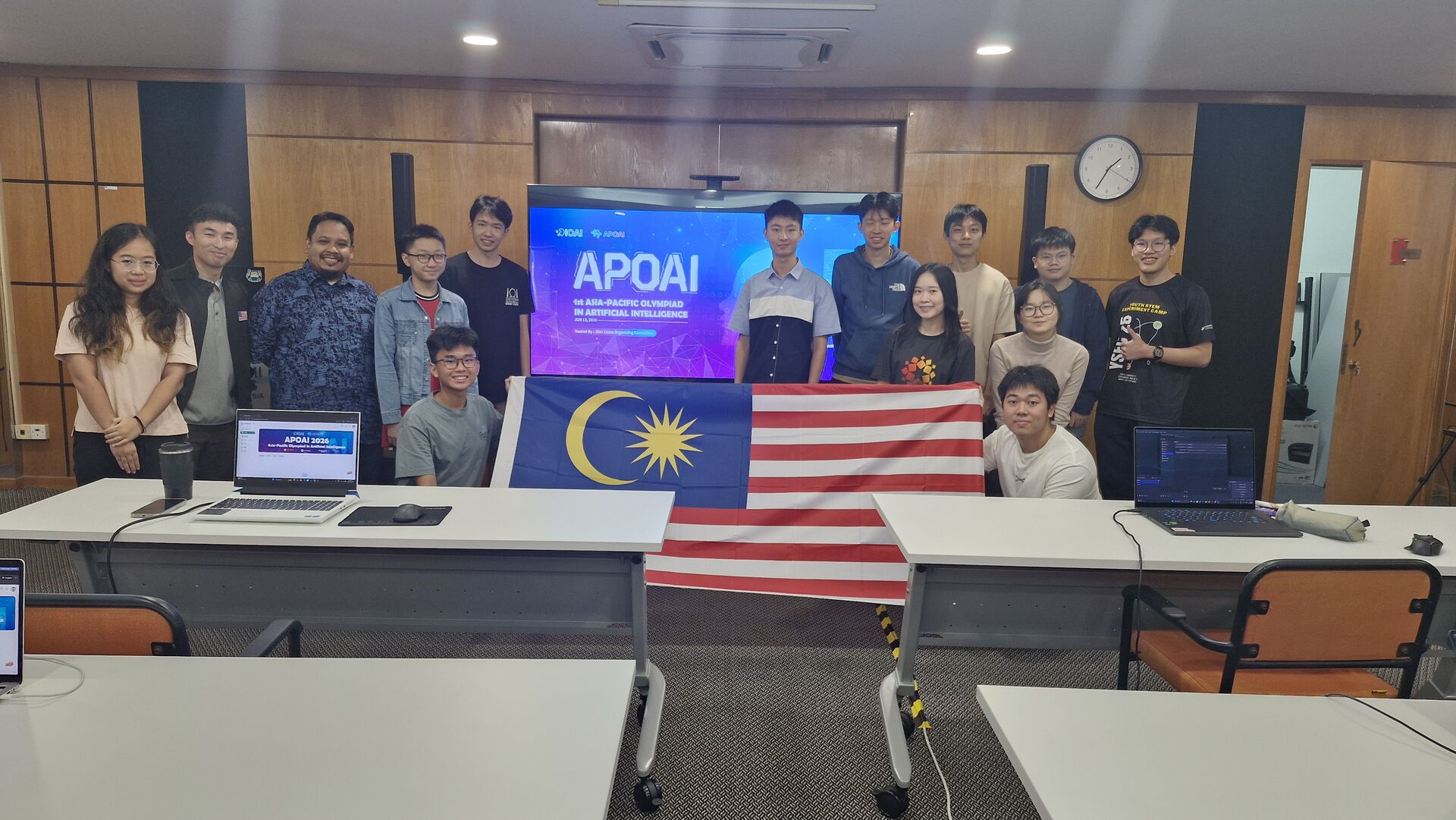 Group photo at APOAI 2026